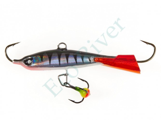 Балансир Lucky John Nordic 50мм+тройник 51501-12HRT