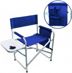 Кресло President Fish складное алюм. с органайзером со столиком KА-02С