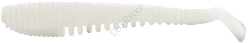 Виброхвост Yaman PRO Legend Minnow, р.4 inch, цвет #01 - White (уп. 5 шт.)