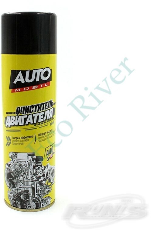 Очиститель двигателя AUTO MOBIL , 440мл/12/(07.03.022.21)