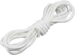 Шнурки для обуви   Следопыт   круглые, цв. белый, диам. 4 мм., дл. 150 см/100/