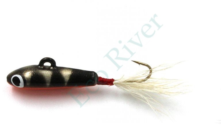 Балансир Яман Хвостун, размер 2 см, вес 3 гр., цв. 36, на блистере