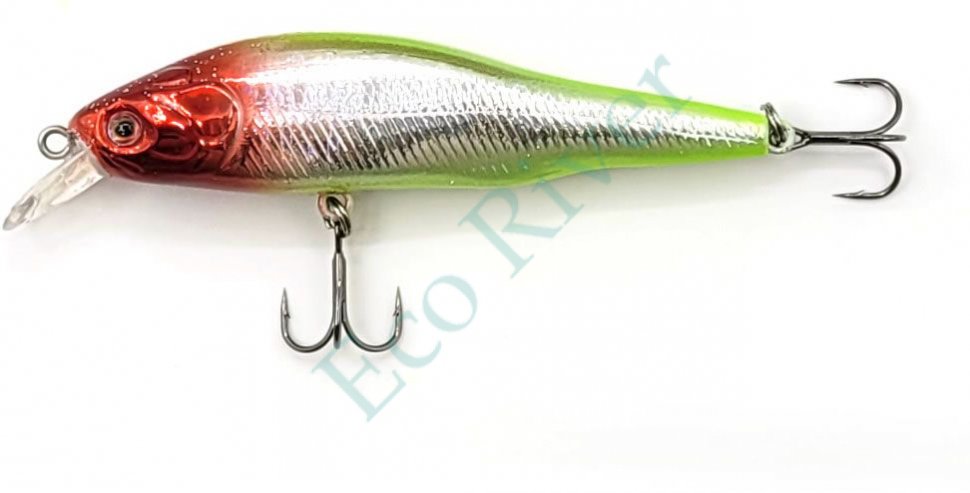 Воблер Namazu Syren Shad, L-80мм, 10г, шэд, плавающий (0,5-1,0м), цвет №4/200/