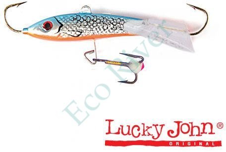 Балансир Lucky John Classic 50мм+тройник 81501-45H