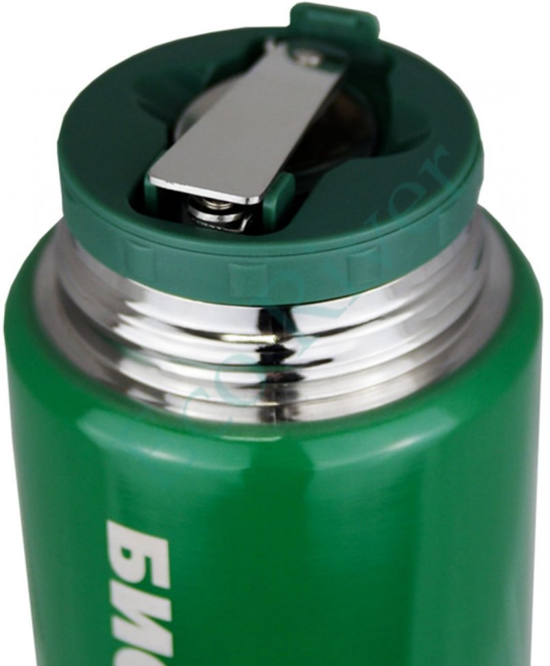Термос Biostal Охота NTS-750G ш/г суповой с ложкой зел.