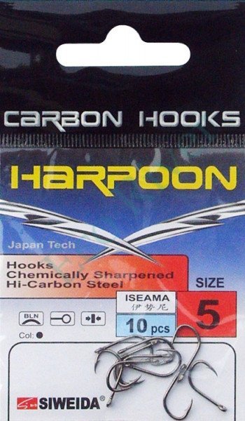Крючок Siweida Harpoon Iseama №9 3220209 10шт