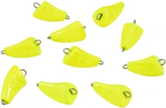 Груз Пуля-эксцентрик окрашенный разборный Яман (10 шт.) - 12 гр., жёлтый/350/