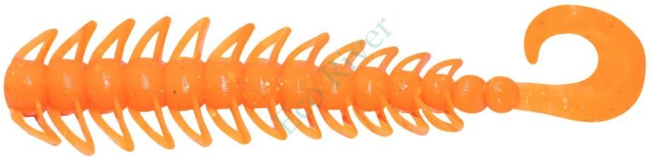 Твистер Yaman PRO Ruff, р.4 inch, цвет #03 - Carrot gold flake (уп. 5 шт.)/50/