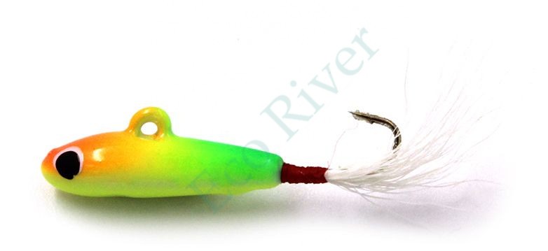 Балансир Яман Хвостун, размер 2 см, вес 3 гр., цв. 37, на блистере