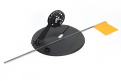 Жерлица Yaman с угловой пласт. стойкой d-210 мм, катушка 75 мм/50/70/