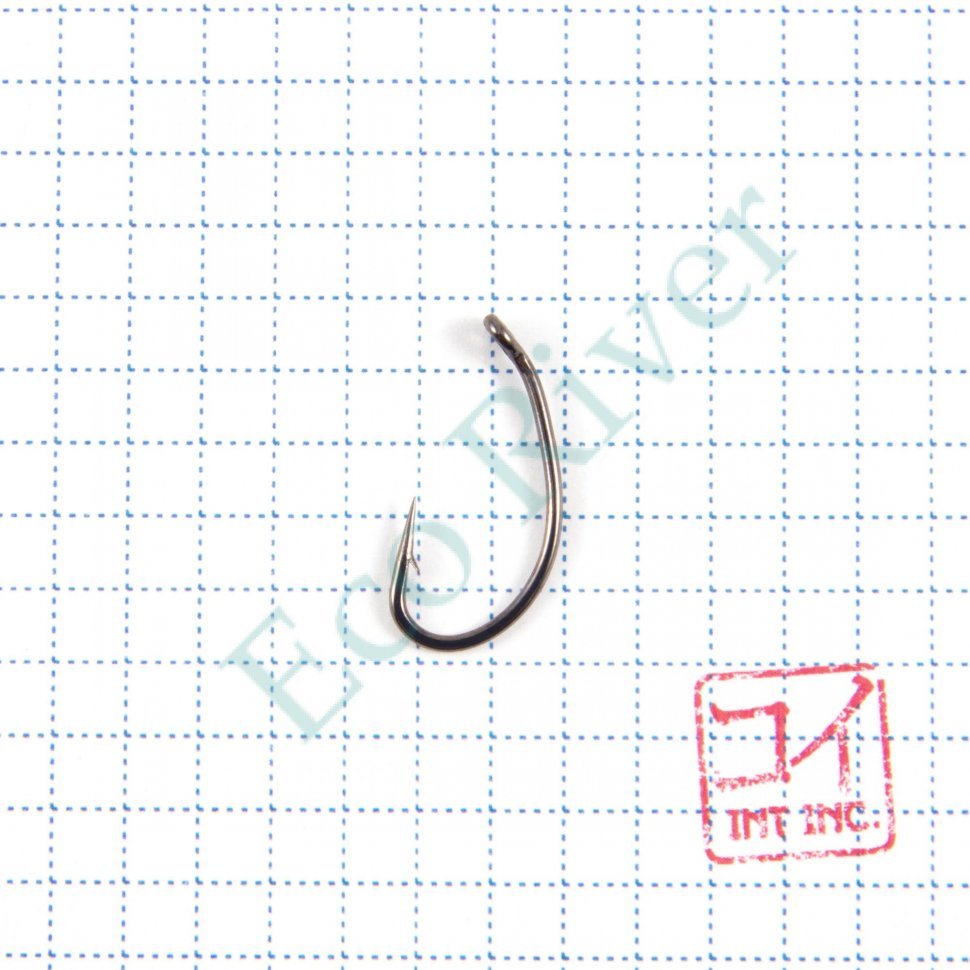 Крючок KOI GRIP CARP HOOK, размер 4 (INT), цвет BN (10 шт.)