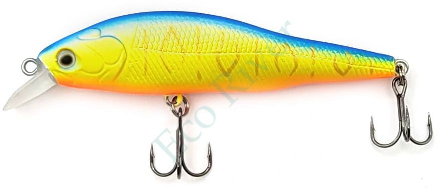 Воблер Namazu Syren Shad, L-80мм, 10г, шэд, плавающий (0,5-1,0м), цвет №7/200/