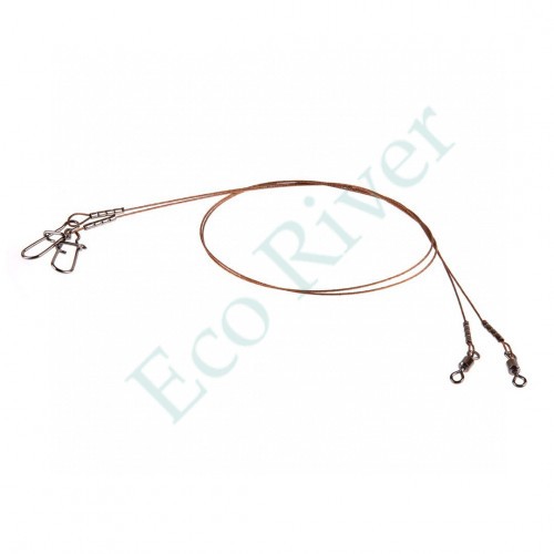 Поводок Fish Season AFW 1*7 9кг 25см 2шт FS20170925