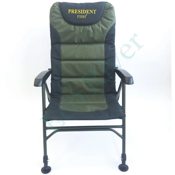 Кресло President Fish карповое 8747 000 зеленое
