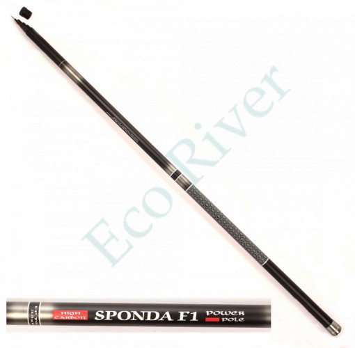 Удилище Condor Sponda F1 без колец, тест до 35 гр, длина 6 м, carbon IM-7