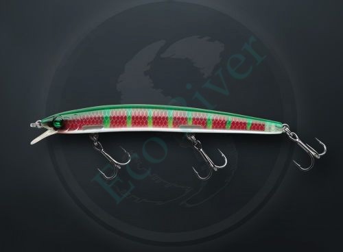 Воблер Sprut Haku 3D 130F 14.5г/PNGRP-3D