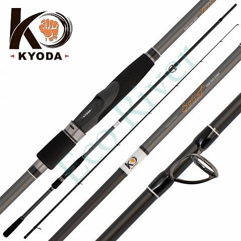 Спиннинг KYODA SOLIST, длина 2,44 м, тест 7-28 гр, штекер
