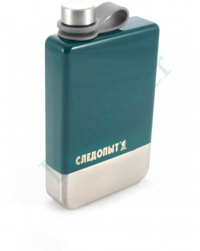 Фляжка «Следопыт Green Edition – Traveller» зеленая, 230 мл, сталь 304/100/50/