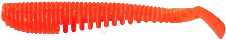 Виброхвост Yaman PRO Legend Minnow, р.4 inch, цвет #03 - Carrot gold flake (уп. 5 шт.)/50/