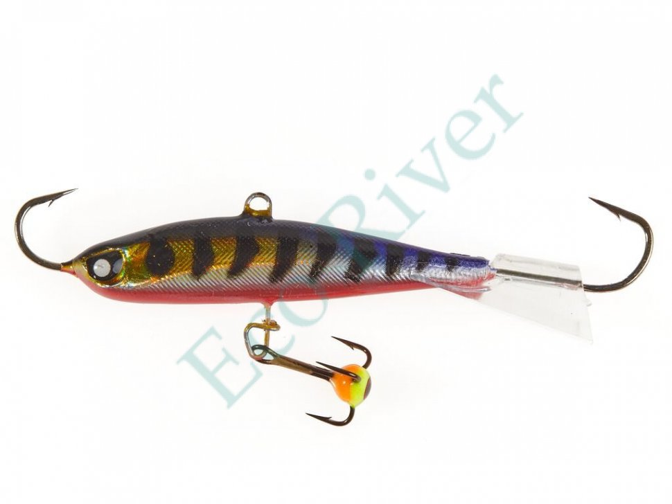 Балансир Lucky John Nordic 60мм+тройник 51601-114