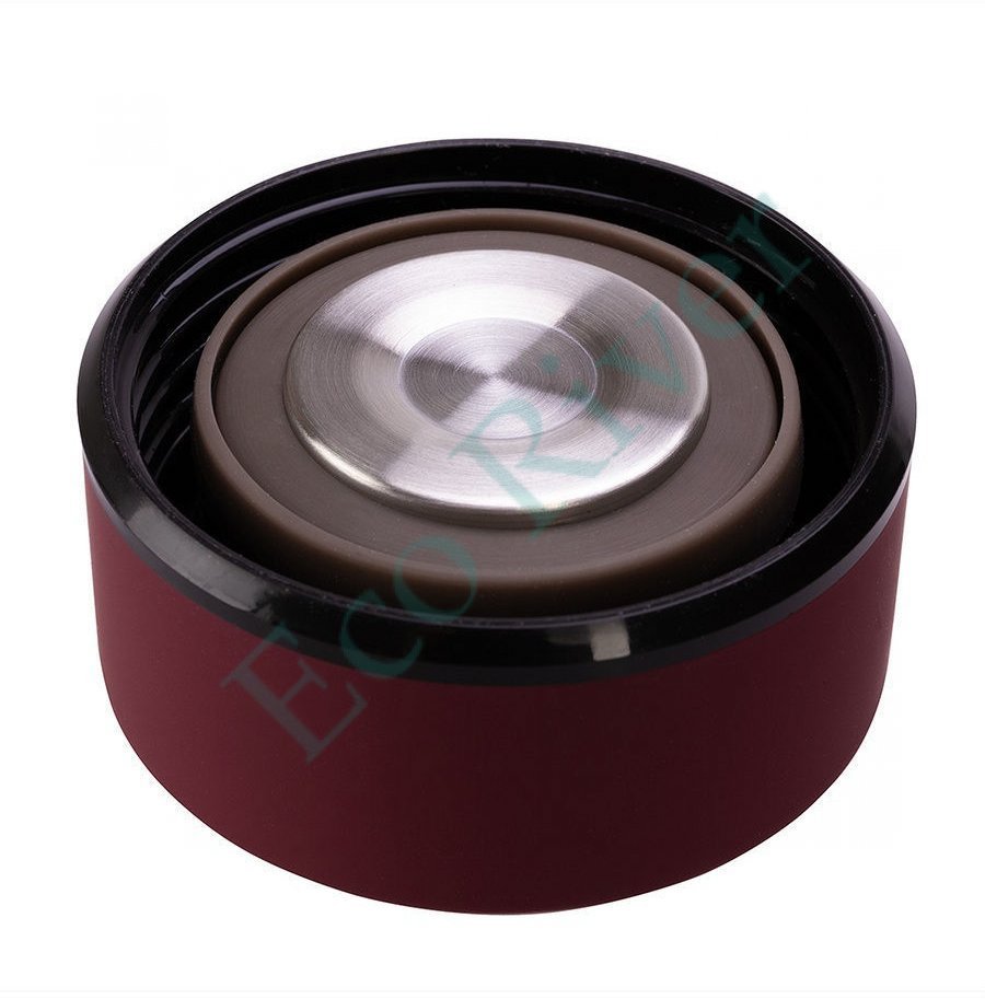 Термос NISUS N.TM-049-R с термодатчиком красный 0.45л