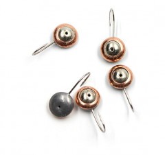 Мормышка паяная Яман Глаз окуневый, вес 0,85 г, никель (уп. 5 шт.)