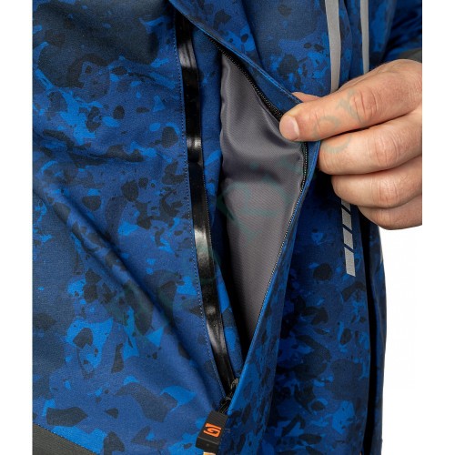 Костюм рыболовный Graff демисезонный размер 4XL/176-182(Bratex 20000, синий камо)