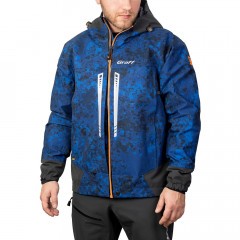 Костюм рыболовный Graff демисезонный размер 4XL/176-182(Bratex 20000, синий камо)