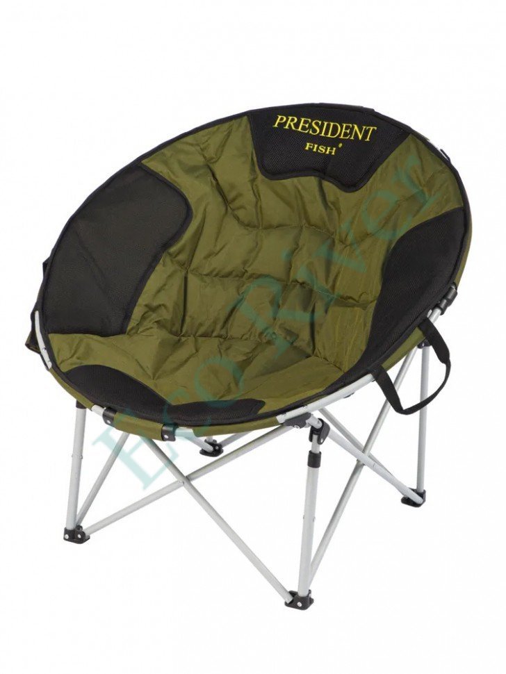 Кресло President Fish круглое 8737 010 зеленое