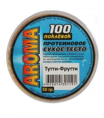 Тесто 100 Поклевок Aroma Тутти-Фрутти сух. протеин. 50г