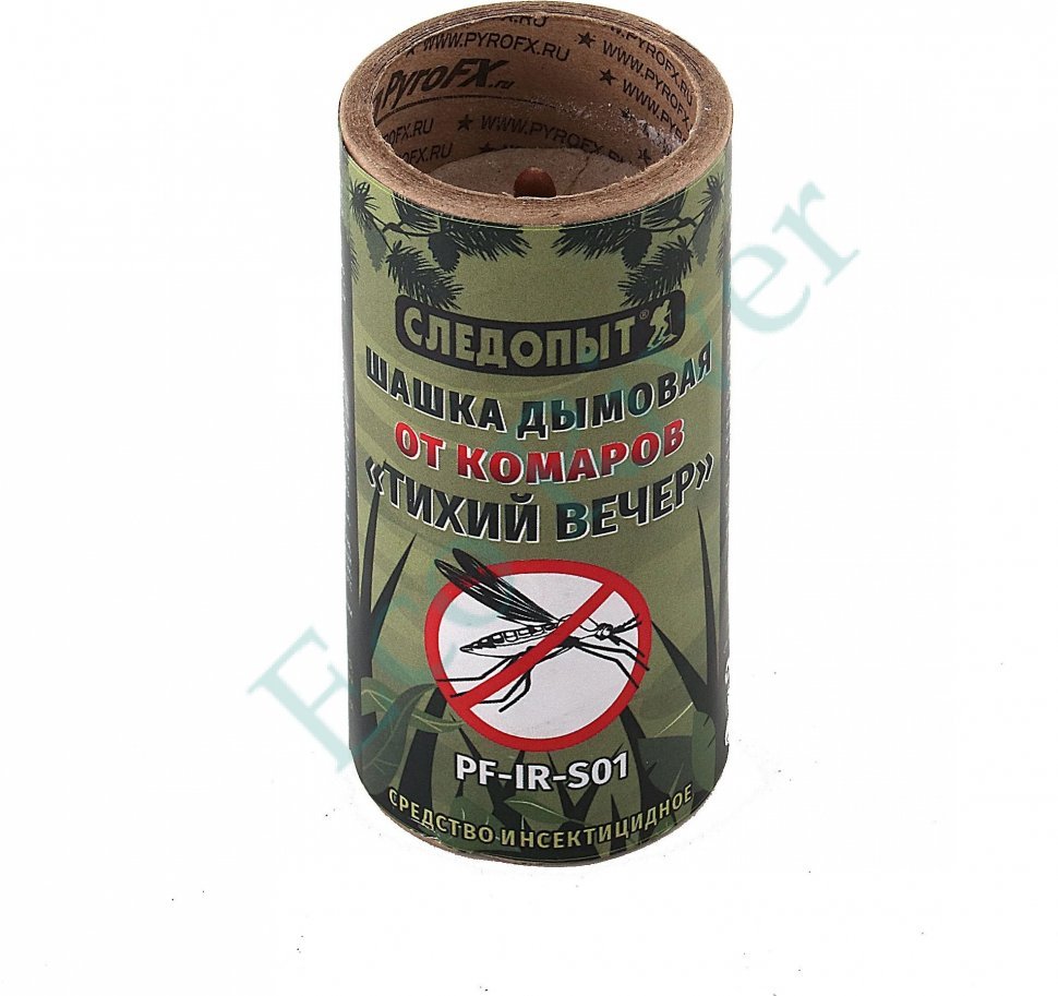 Шашка дымовая от комаров Следопыт - ТИХИЙ ВЕЧЕР /100/