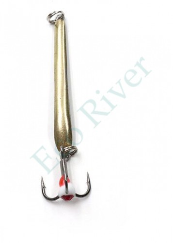 Блесна вертикальная Namazu Quiet boat, размер 33 мм, вес 2.2 г, цвет S222/200/