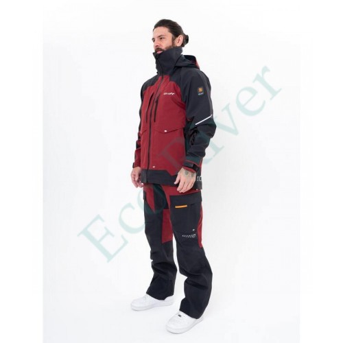 Костюм рыболовный Graff демисезонный размер XL/176-182 (Bratex 25000, красный)