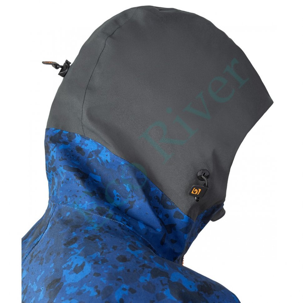 Костюм рыболовный Graff демисезонный размер 4XL/182-188 (Bratex 20000, синий камо)
