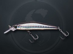 Воблер Sprut Anko Minnow 65SP 4г/SBK