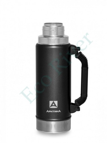 Термос Арктика с узким горлом 106-1250P черный