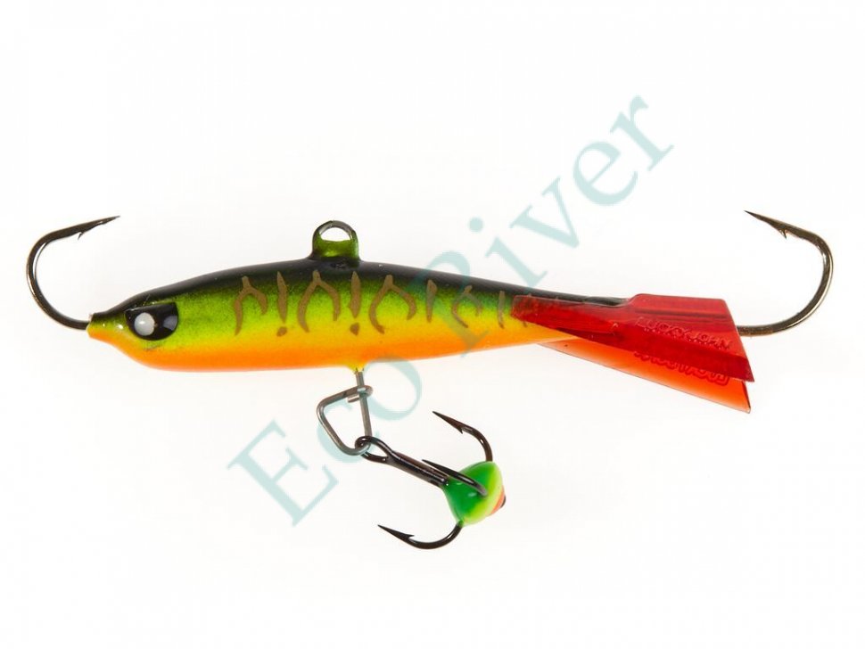 Балансир Lucky John Nordic 60мм+тройник 51601-301RT