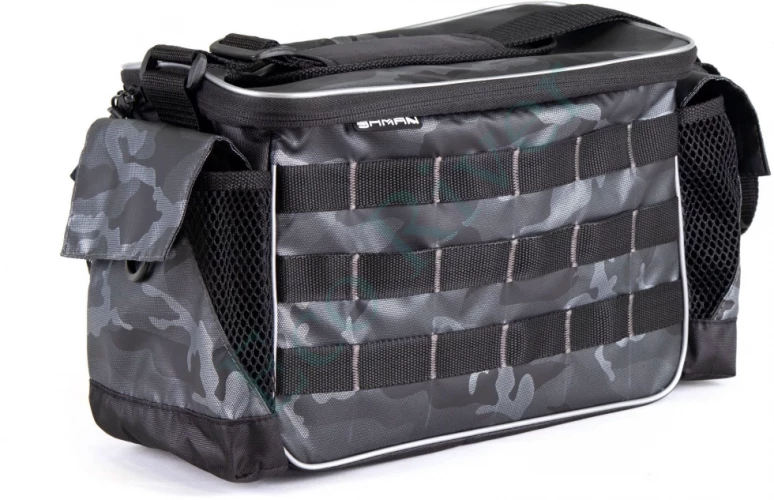 Сумка рыболовная Yaman Base Lure Bag L, 36х22х15 см, цв. серый камуфляж, без коробок/6/