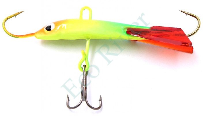 Балансир Яман Тушкан, размер 5 см, вес 8 гр., цв. 37, на блистере