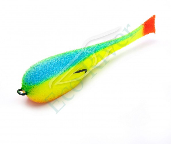 Поролоновая рыбка Yaman на двойнике, р. 140 мм, цвет 26 UV (5 шт.)