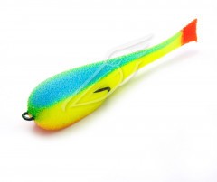 Поролоновая рыбка Yaman на двойнике, р. 140 мм, цвет 26 UV (5 шт.)
