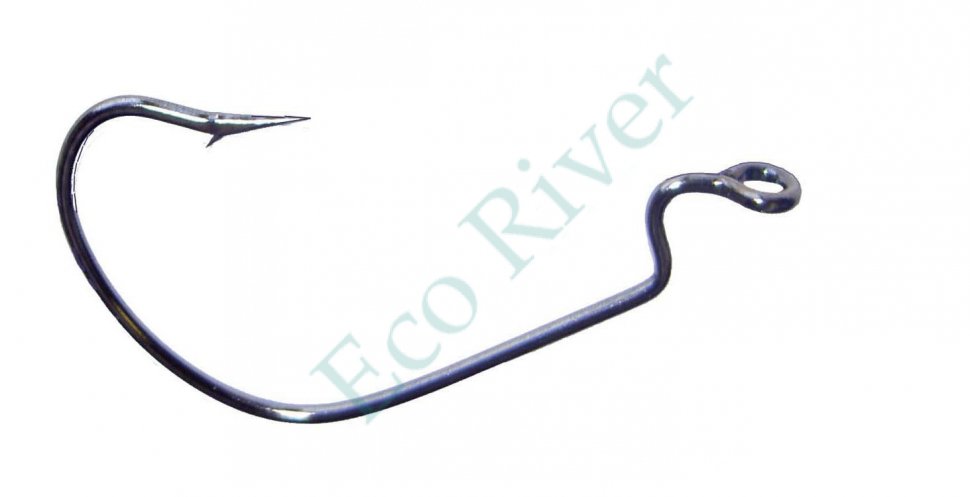 Крючок Fish Season FS Worm №4 4шт офсет. 3312-04F