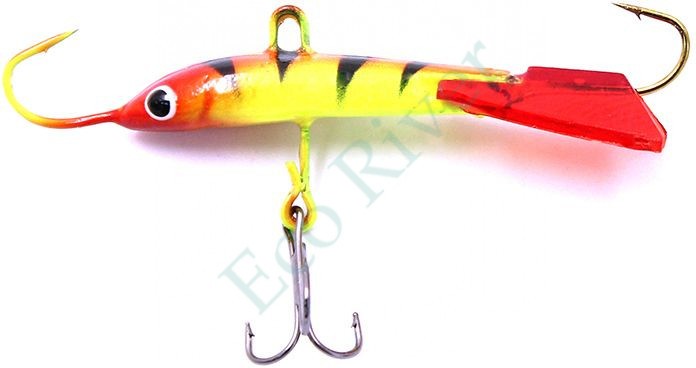 Балансир Яман Тушкан, размер 5 см, вес 8 гр., цв. 39, на блистере