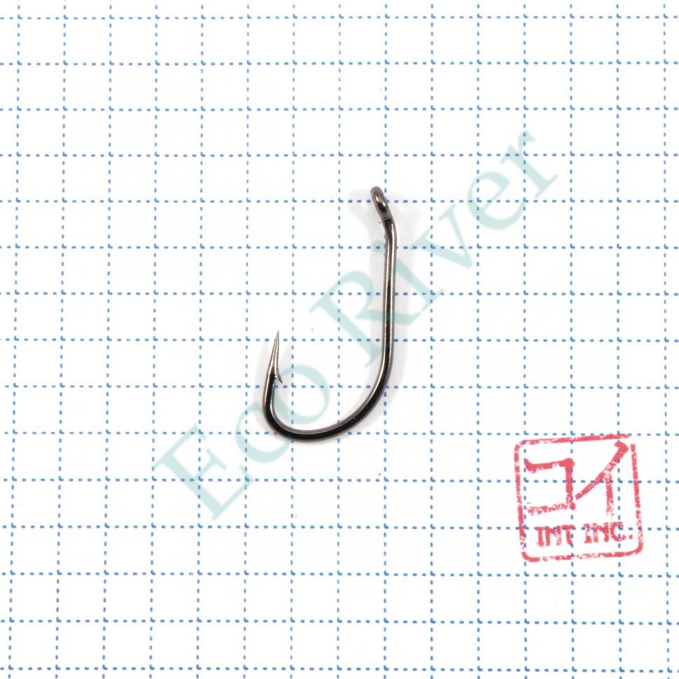 Крючок KOI LONG CARP HOOK, размер 2 (INT), цвет BN (10 шт.)