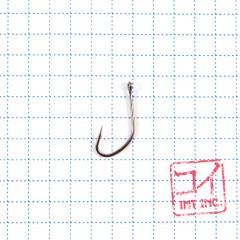 Крючок KOI MARUSEIGO-RING, размер 6 (INT)/12 (AS), цвет BN (10 шт.)/200/