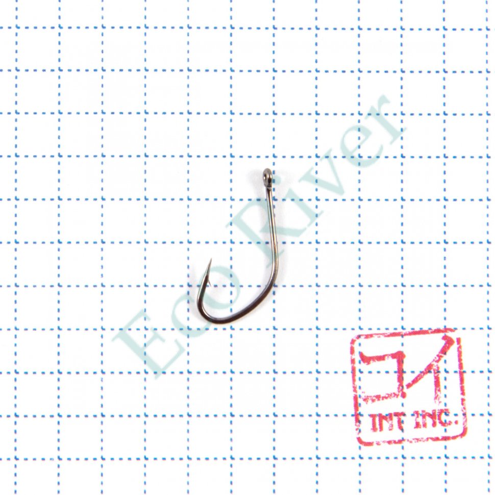 Крючок KOI MARUSEIGO-RING, размер 6 (INT)/12 (AS), цвет BN (10 шт.)/200/