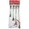 Набор поводков стальных Namazu Leader 1х7 Nylon Coated Green, L-15/20/25/30 см, test- 18 кг (по 10 ш