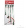 Набор поводков стальных Namazu Leader 1х7 Nylon Coated Green, L-15/20/25/30 см, test- 18 кг (по 10 ш