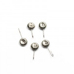 Мормышка паяная Яман Сфера с лыской, вес 0,86 г, никель (уп. 5 шт.)