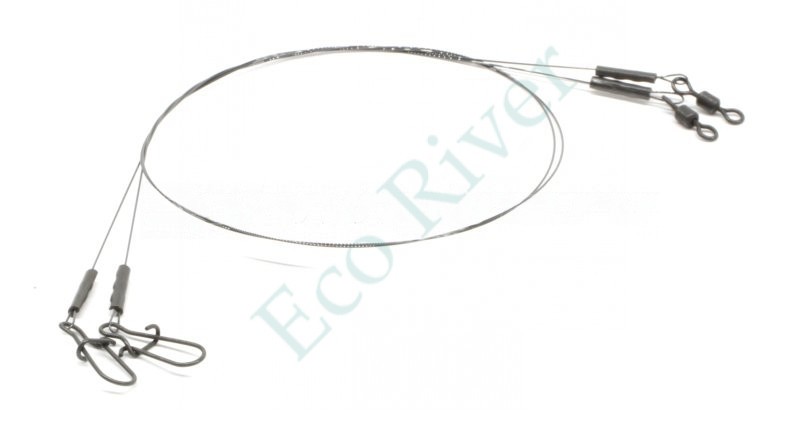 Поводок Просто титан 20см 7.5кг 2шт